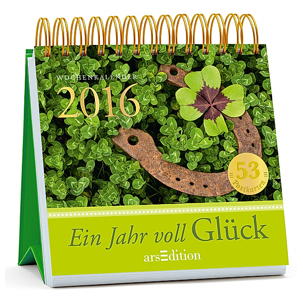Ein Jahr voll Glück, Postkartenkalender 2016