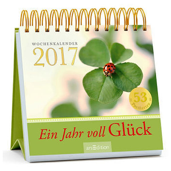 Ein Jahr voll Glück, Postkartenkalender 2017