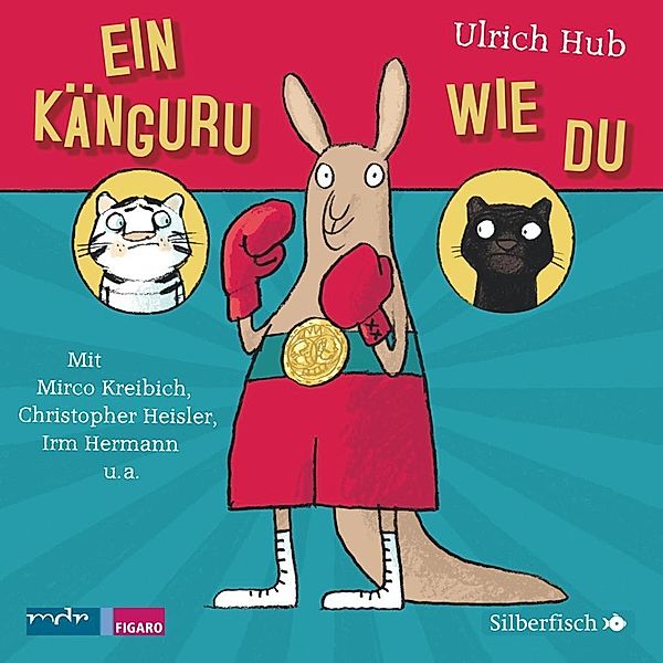Ein Känguru wie du, 1 Audio-CD, Ulrich Hub