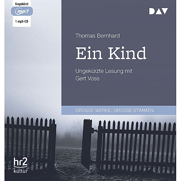 Ein Kind,1 Audio-CD, 1 MP3, Thomas Bernhard