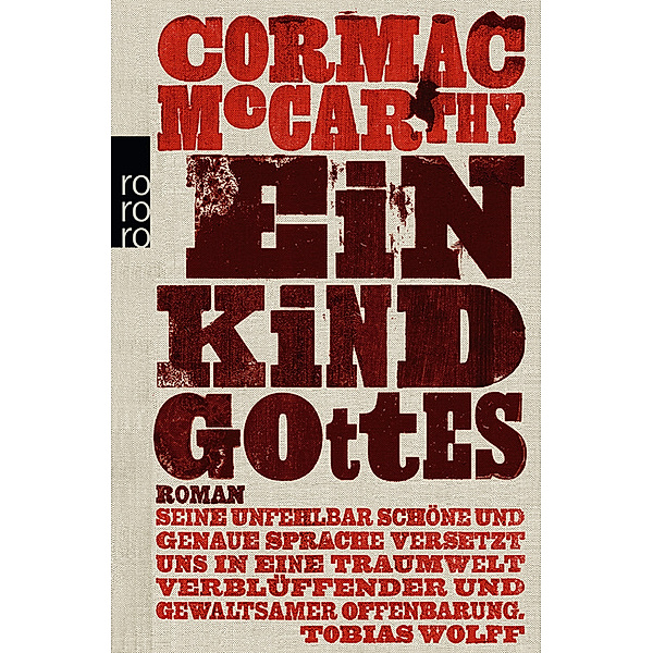 Ein Kind Gottes, Cormac McCarthy