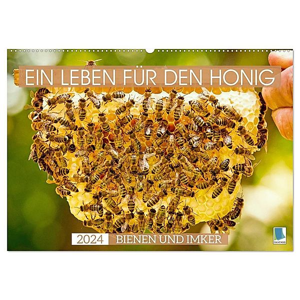Ein Leben für den Honig - Bienen und Imker (Wandkalender 2024 DIN A2 quer), CALVENDO Monatskalender, Calvendo