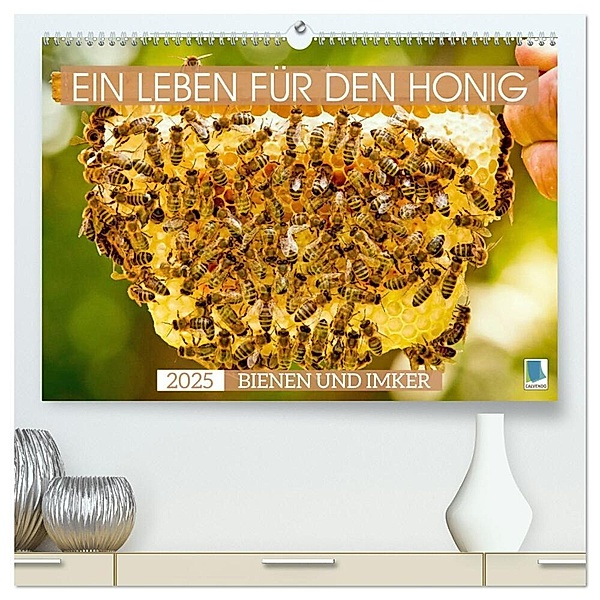 Ein Leben für den Honig - Bienen und Imker (hochwertiger Premium Wandkalender 2025 DIN A2 quer), Kunstdruck in Hochglanz, Calvendo