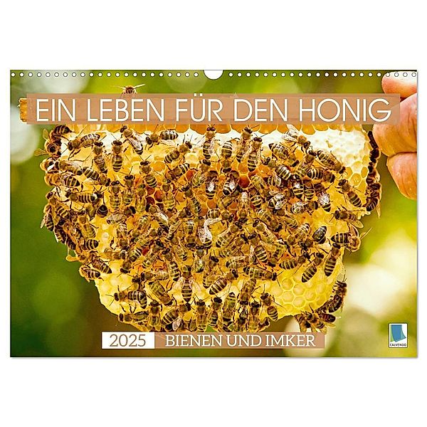 Ein Leben für den Honig - Bienen und Imker (Wandkalender 2025 DIN A3 quer), CALVENDO Monatskalender, Calvendo