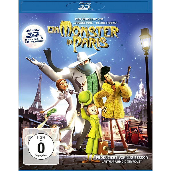 Ein Monster in Paris - 3D-Version, Bibo Bergeron, Stéphane Kazandjian