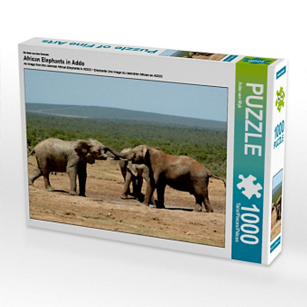 Ein Motiv aus dem Kalender African Elephants in Addo (Puzzle), Anke van Wyk