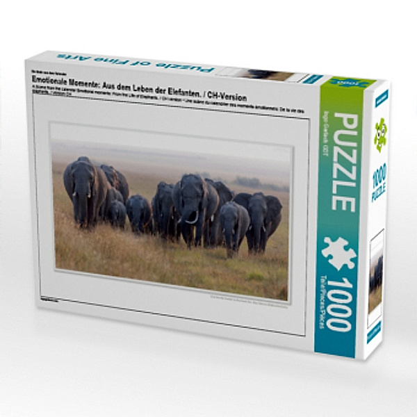 Ein Motiv aus dem Kalender Emotionale Momente: Aus dem Leben der Elefanten. / CH-Version (Puzzle), Ingo Gerlach