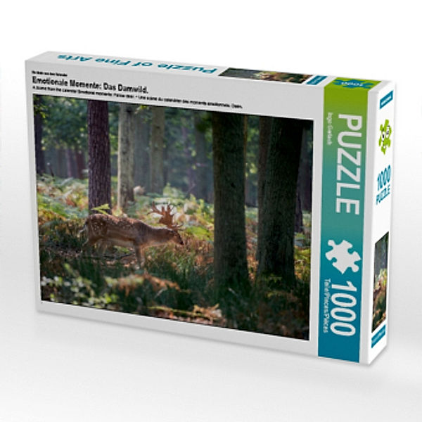 Ein Motiv aus dem Kalender Emotionale Momente: Das Damwild. (Puzzle), Ingo Gerlach