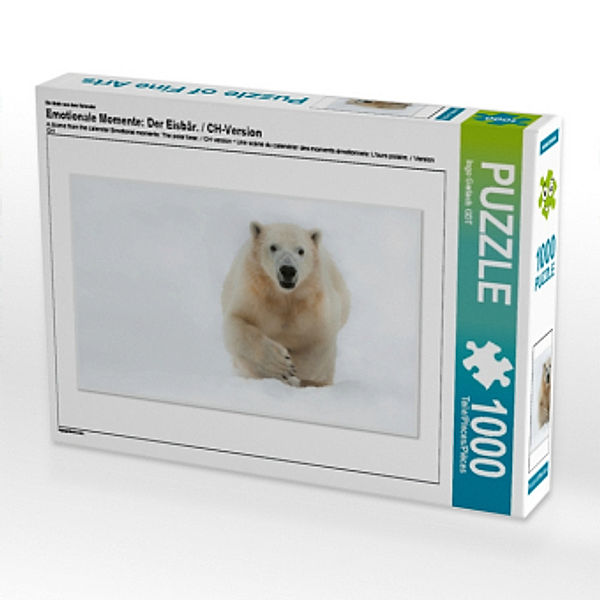 Ein Motiv aus dem Kalender Emotionale Momente: Der Eisbär. / CH-Version (Puzzle), Ingo Gerlach