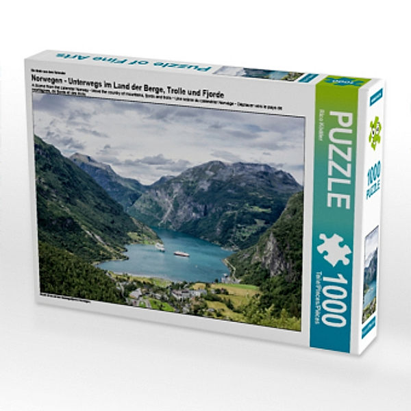 Ein Motiv aus dem Kalender Norwegen - Unterwegs im Land der Berge, Trolle und Fjorde (Puzzle), Rico Ködder