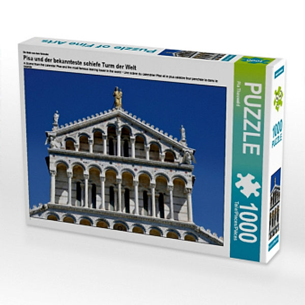 Ein Motiv aus dem Kalender Pisa und der bekannteste schiefe Turm der Welt (Puzzle), Pia Thauwald