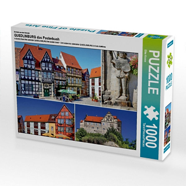 Ein Motiv aus dem Kalender QUEDLINBURG das Posterbuch (Puzzle), Elke Krone