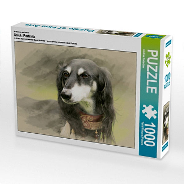 Ein Motiv aus dem Kalender Saluki Portraits (Puzzle), Andrea Redecker