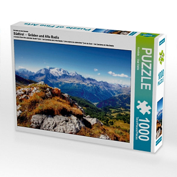 Ein Motiv aus dem Kalender Südtirol - Gröden und Alta Badia (Puzzle), Uwe Vahle