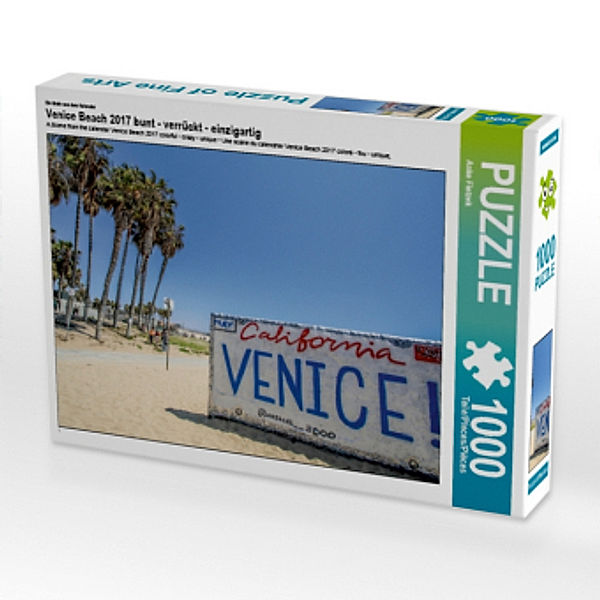 Ein Motiv aus dem Kalender Venice Beach 2017 bunt - verrückt - einzigartig (Puzzle), Anke Fietzek