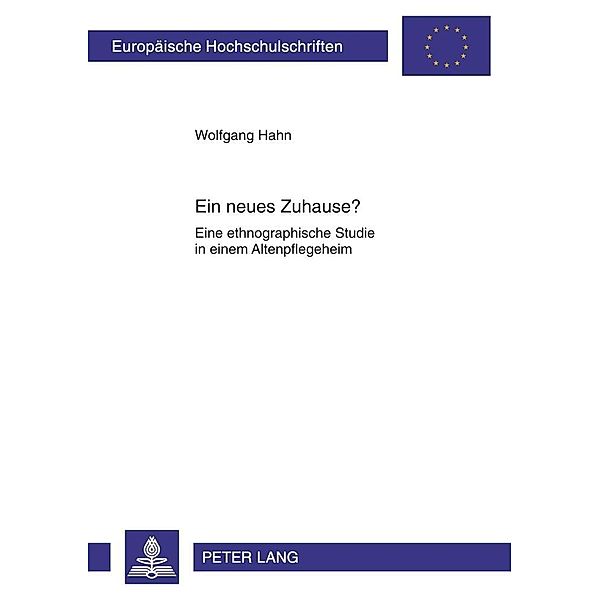 Ein neues Zuhause?, Wolfgang Hahn