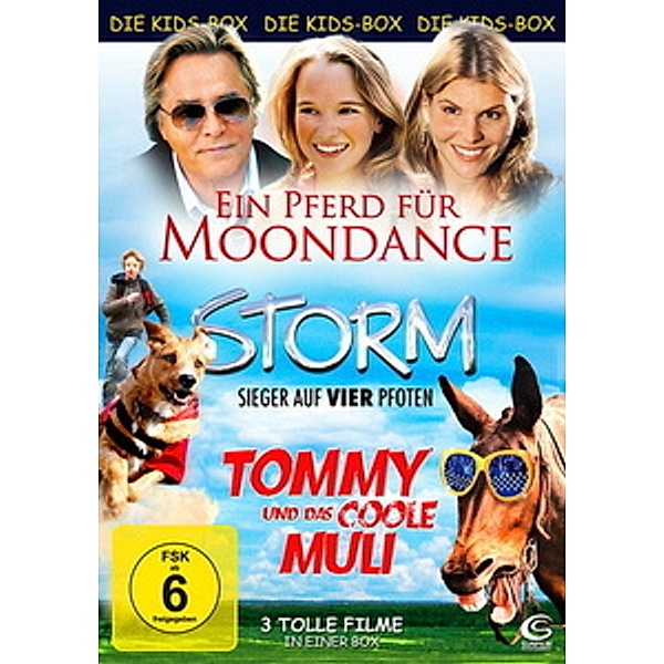 Ein Pferd für Moondance / Storm - Sieger auf vier Pfoten / Tommy und das coole Muli