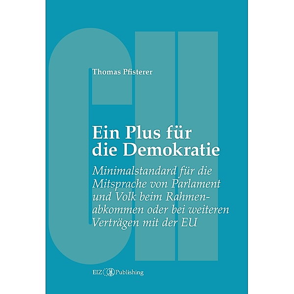 Ein Plus für die Demokratie, Thomas Pfisterer