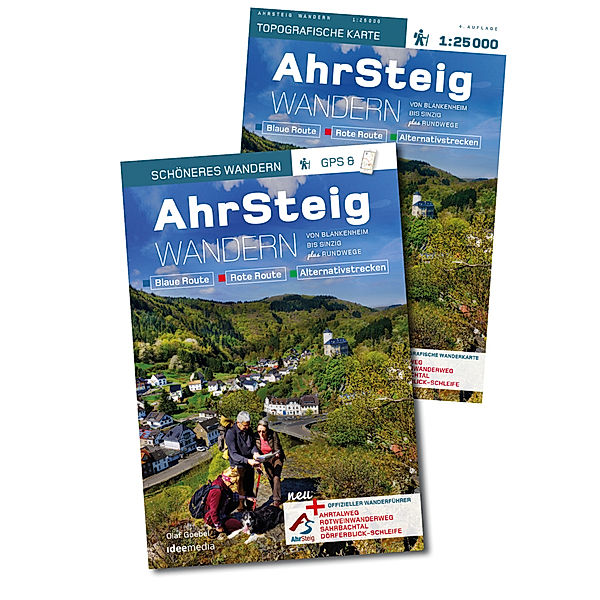 Ein schöner Tag Pocket / AhrSteig Wandern - Start-Set Buch & Karte 1: 25000. Offizielles Wander-Set zur endgültigen Trasse mit App-Anbindung, Olaf Goebel