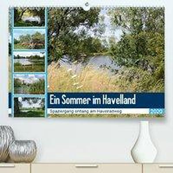 Ein Sommer im Havelland - Spaziergang entlang am Havelradweg (Premium-Kalender 2020 DIN A2 quer), Anja Frost