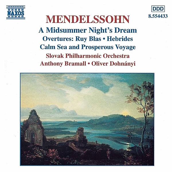 Ein Sommernachtstraum/Ouver, Felix Mendelssohn Bartholdy