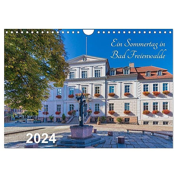 Ein Sommertag in Bad Freienwalde (Wandkalender 2024 DIN A4 quer), CALVENDO Monatskalender, ReDi Fotografie