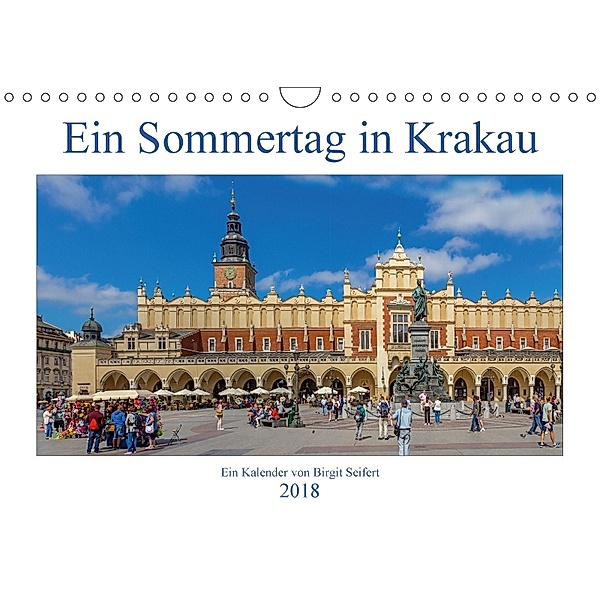 Ein Sommertag in Krakau (Wandkalender 2018 DIN A4 quer), Birgit Seifert