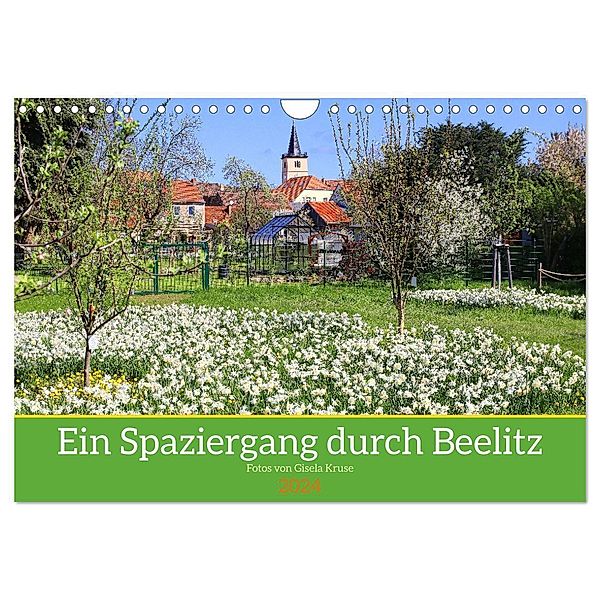 Ein Spaziergang durch Beelitz (Wandkalender 2024 DIN A4 quer), CALVENDO Monatskalender, Gisela Kruse