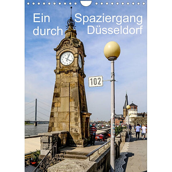 Ein Spaziergang durch Düsseldorf (Wandkalender 2022 DIN A4 hoch), Reinhard Sock