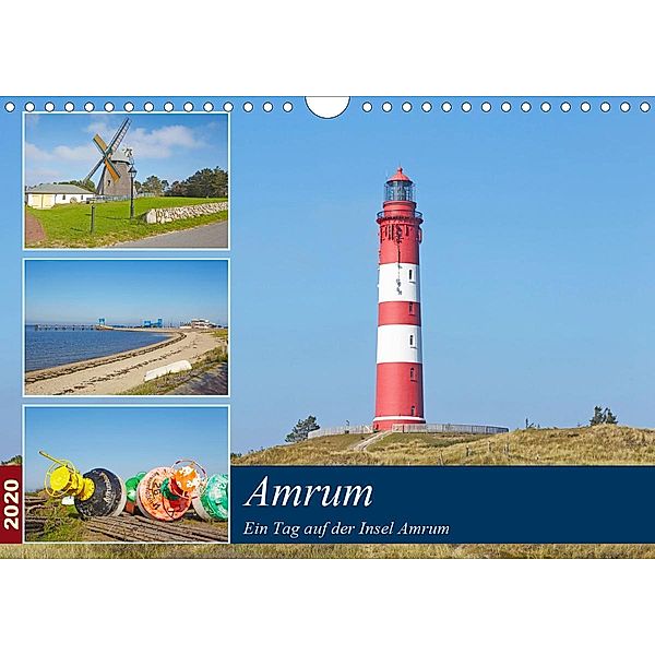 Ein Tag auf der Insel Amrum (Wandkalender 2020 DIN A4 quer), Olaf Schulz