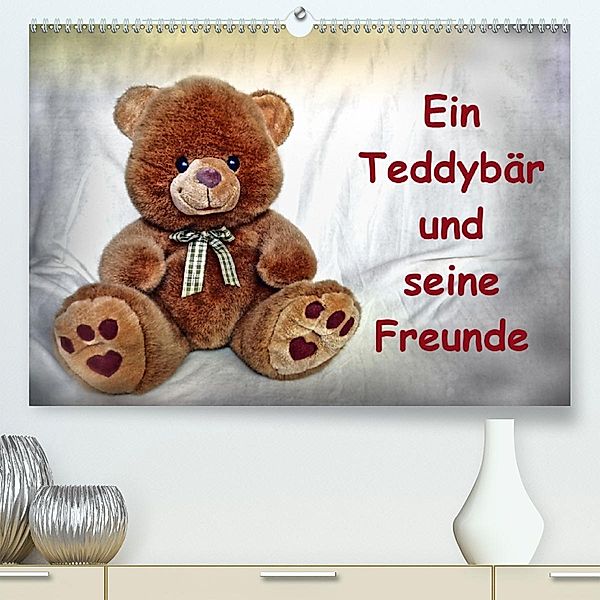 Ein Teddybär und seine Freunde (Premium-Kalender 2020 DIN A2 quer), Jennifer Chrystal