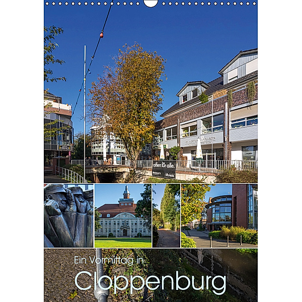 Ein Vormittag in Cloppenburg (Wandkalender 2019 DIN A3 hoch), Erwin Renken