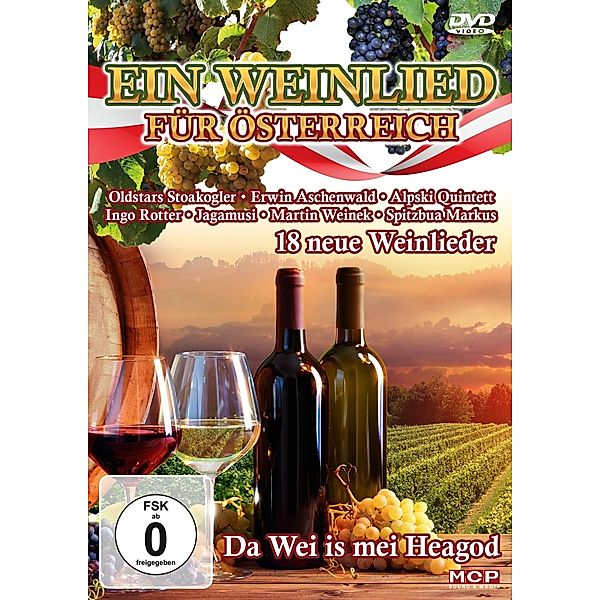 Ein Weinlied für Österreich - Da Wei is mei Heagod DVD, Diverse Interpreten