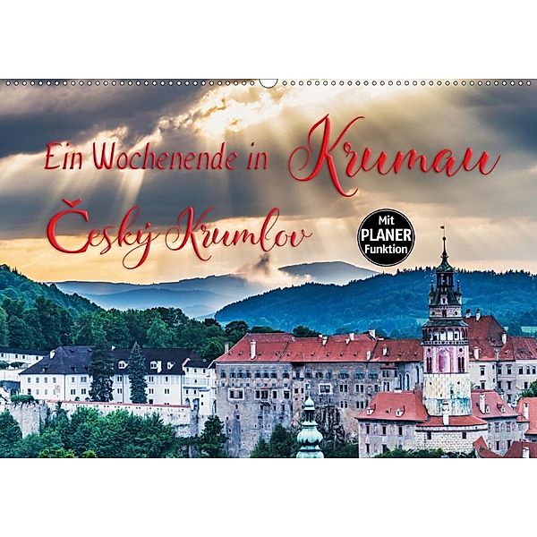 Ein Wochenende in Krumau (Wandkalender 2020 DIN A2 quer), Gunter Kirsch