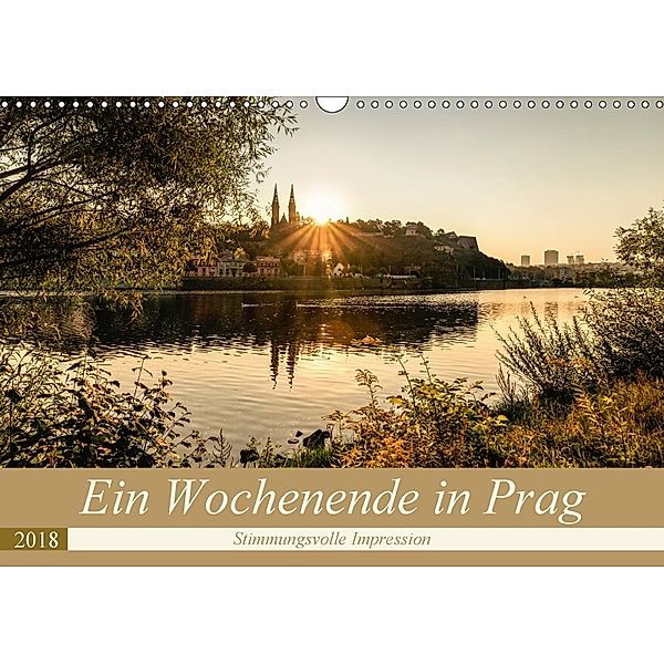 Ein Wochenende in Prag (Wandkalender 2018 DIN A3 quer), Carmen Steiner und Matthias Konrad