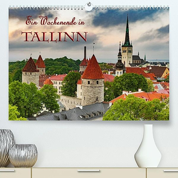 Ein Wochenende in Tallinn (Premium, hochwertiger DIN A2 Wandkalender 2023, Kunstdruck in Hochglanz), Gunter Kirsch