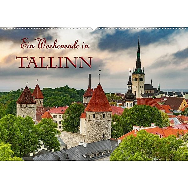 Ein Wochenende in Tallinn (Wandkalender 2023 DIN A2 quer), Gunter Kirsch