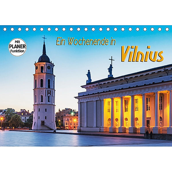 Ein Wochenende in Vilnius (Tischkalender 2019 DIN A5 quer), Gunter Kirsch