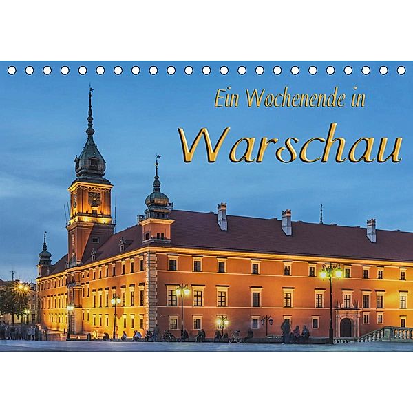 Ein Wochenende in Warschau (Tischkalender 2020 DIN A5 quer), Gunter Kirsch