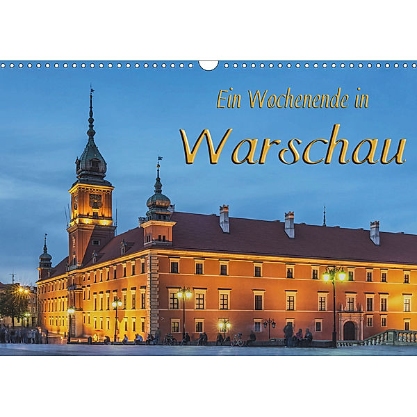 Ein Wochenende in Warschau (Wandkalender 2020 DIN A3 quer), Gunter Kirsch