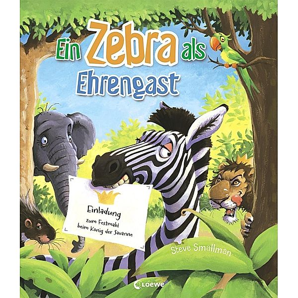 Ein Zebra als Ehrengast