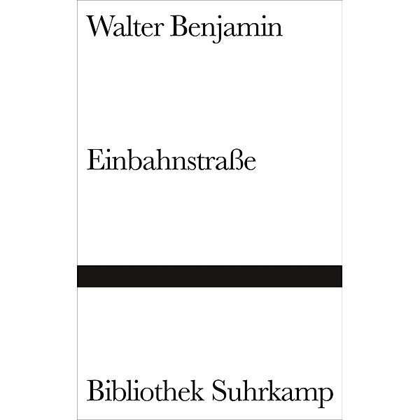 Einbahnstraße, Walter Benjamin