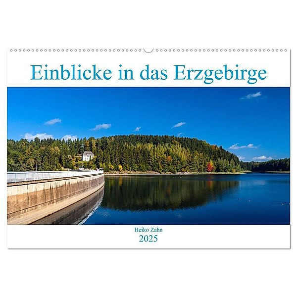 Einblicke in das Erzgebirge (Wandkalender 2025 DIN A2 quer), CALVENDO Monatskalender, Calvendo, Heiko Zahn