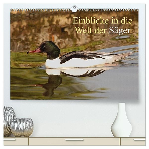 Einblicke in die Welt der Säger (hochwertiger Premium Wandkalender 2024 DIN A2 quer), Kunstdruck in Hochglanz, Winfried Erlwein