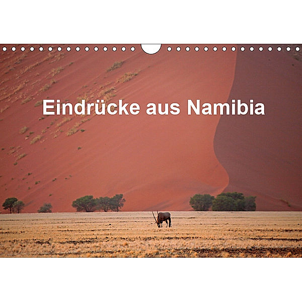 Eindrücke aus Namibia (Wandkalender 2019 DIN A4 quer), W. Brüchle