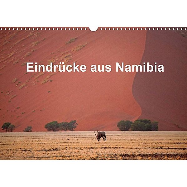 Eindrücke aus Namibia (Wandkalender 2023 DIN A3 quer), W. Brüchle
