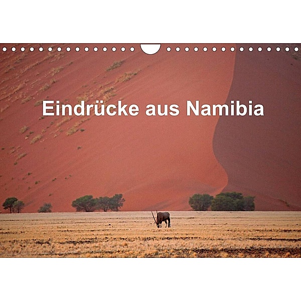 Eindrücke aus Namibia (Wandkalender 2023 DIN A4 quer), W. Brüchle