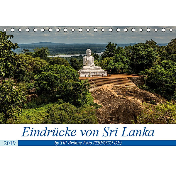Eindrücke von Sri Lanka 2019 (Tischkalender 2019 DIN A5 quer), Till Brühne