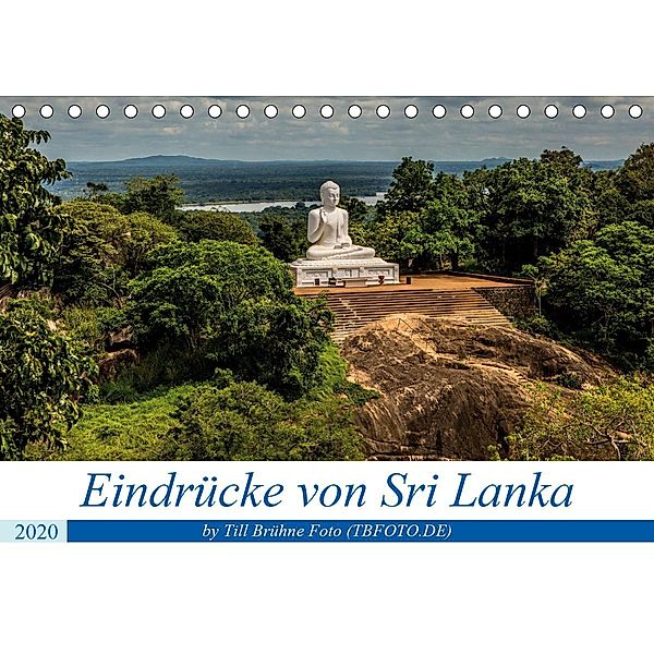 Eindrücke von Sri Lanka 2020 (Tischkalender 2020 DIN A5 quer), Till Brühne
