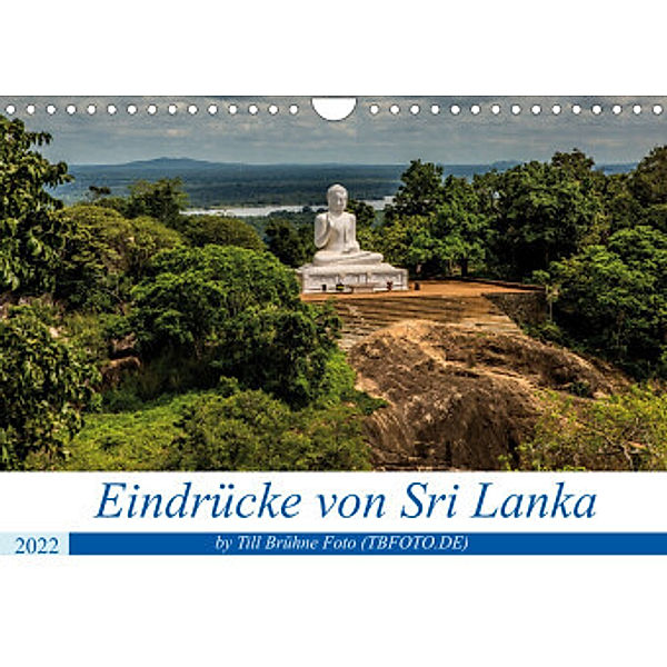 Eindrücke von Sri Lanka 2022 (Wandkalender 2022 DIN A4 quer), Till Brühne Foto (TBFOTO.DE)